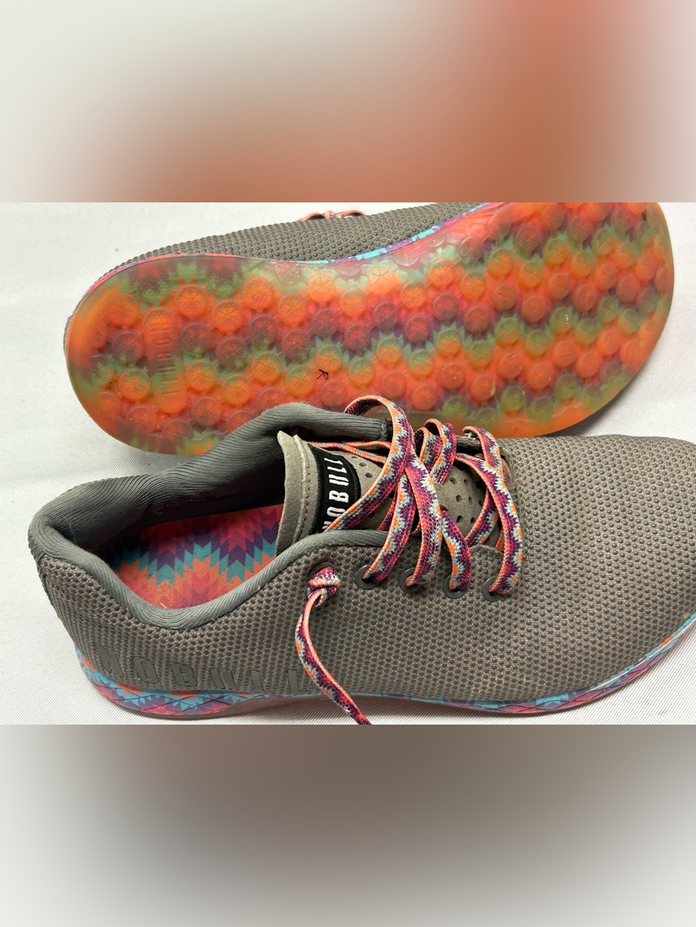 NOBULL Patchwork unisex rainbow sneakers